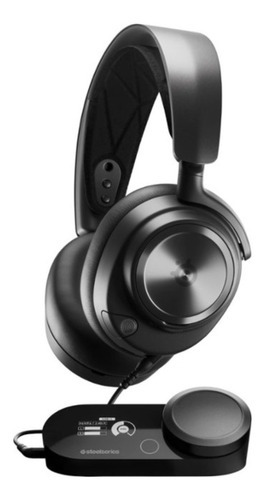 Auriculares con cable para juegos Steelseries Arctis Nova Pro para PC Ps5 Ps4, color negro