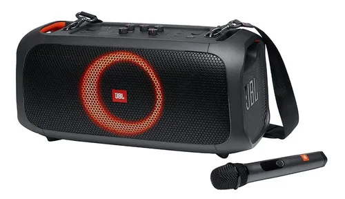 Parlante Jbl Partybox On The Go Bluetooth 100w Ipx4 Negro