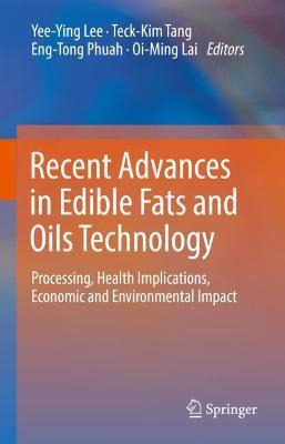 Libro Recent Advances In Edible Fats And Oils Technology ...
