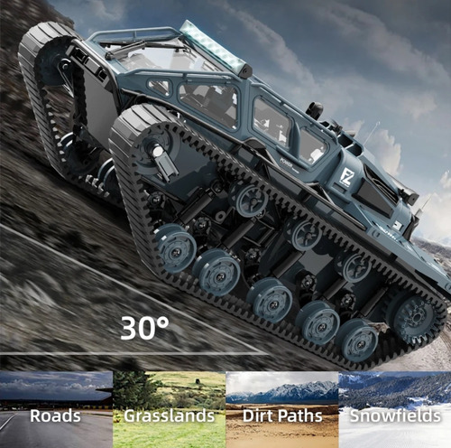 Tanque Oruga Rc Ripsaw-ev3-4 Todo Terreno Escala Luz Led