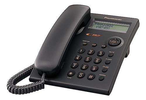 Kx-tsc11b Corded Phone With Caller Id, Black