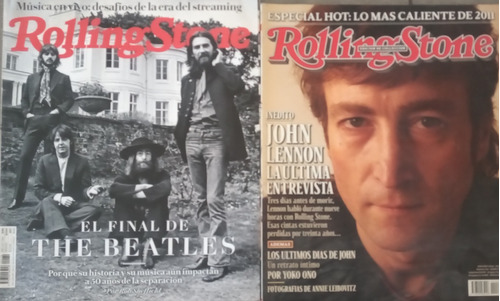 Revistas Rolling Stone The Beatles 