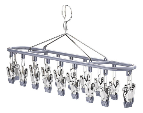 . Colgador De Calcetines Secador De Calcetines Con 18 Clips