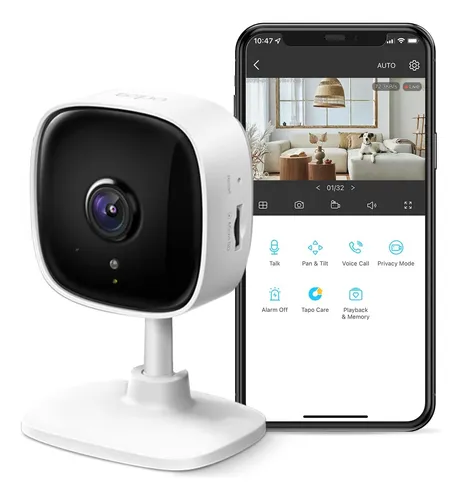 Tp-link Tapo - Cámara De Seguridad 2k Tapo C110, Hd Wifi