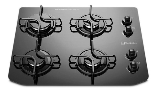 Fogão cooktop gás Electrolux GC58V preto 110V/220V