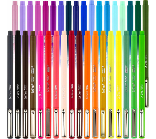 Uchida Le Pens Juego Multicolor Juego Completo 36 Colores Le