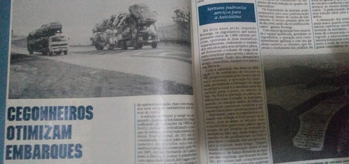 Revista Carga Nº46 1988 - Poster Vw No Canavial