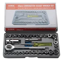Comprar Juego Maleta 40 Piezas Dados Set Herramientas Manuales Pack