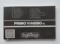Comprar Manual Primo Viaggio Sl Peg Perego Huevito
