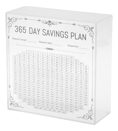 Hucha De 7,8x3x7,8 Pulgadas Con Caja De Ahorro De Dinero