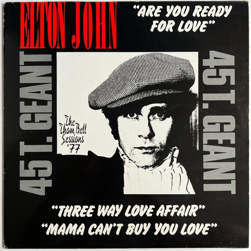 Elton John - Are You Ready For Love - 12'' Single Vinil Fr