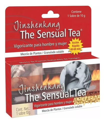 The Sensual Tea Caja Con 1 Sobre - Sensual Tea 