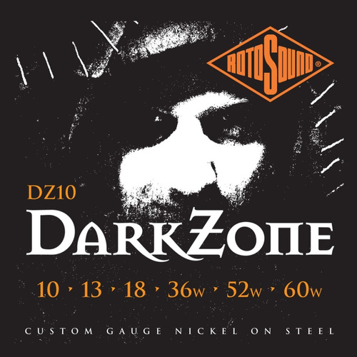 Cuerdas Para Guitarra Eléctrica Darkzone 10-60 Rotosound Dz1