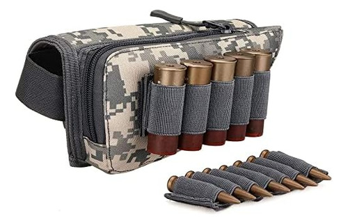 Soporte Tactico Escopeta, Bolsa Reposacabezas De Rifle - 01