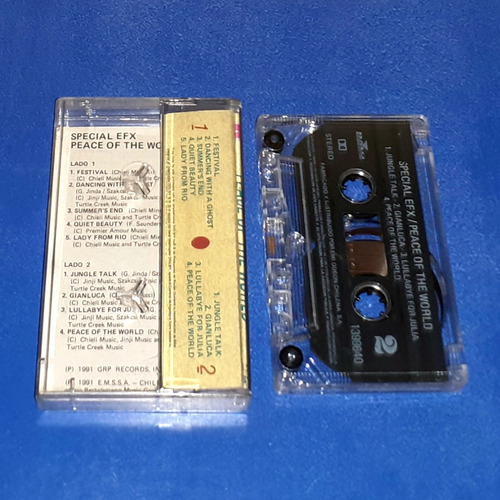 Special Efx Peace Of World Cassette Chile Maceo-disquería