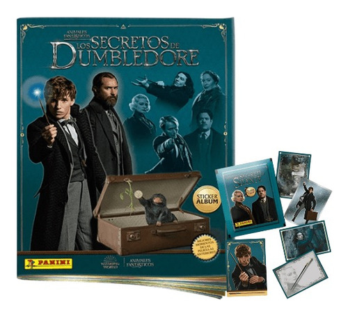 Álbum + 50 Sobres Los Secretos De Dumbledore.