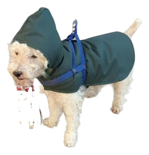 Capa Doble Polar E Impermeable/buldog Frances Con Capucha!!!