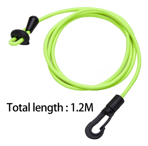 2 Piezas Kayak Paddle Leash Cord Cuerda Accesorios Bungee