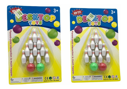 Imagen 2 de 4 de Mini Bowling Juguete Niños Hermoso Oferta