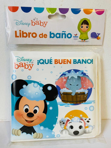 Libro De Baño Disney Baby - Que Buen Baño !!