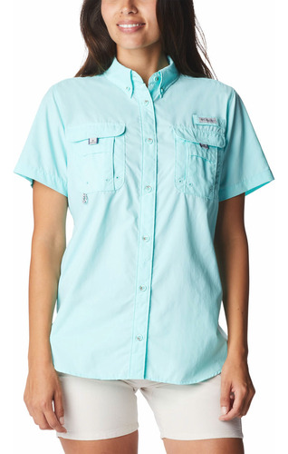 Camisa Columbia Bahama Ss Mujer Gulf Stream