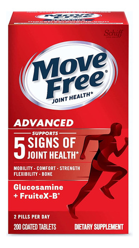 Move Free Advanced 5 Acción 200 Tabletas Recubiertas