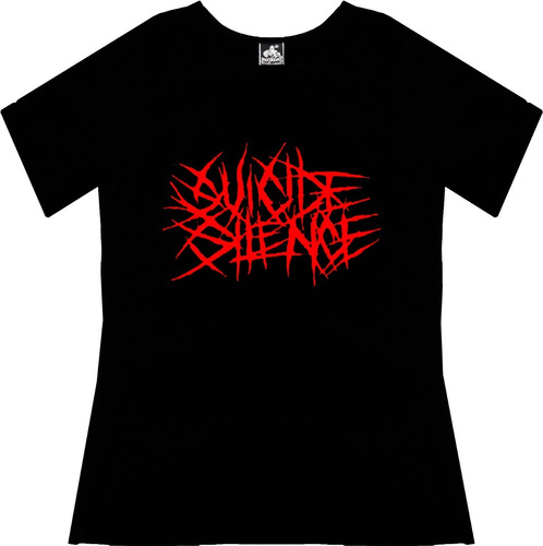 Blusa Suicide Silence Dama Rock Metal Tv Camiseta Urbanoz