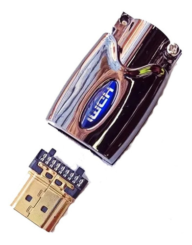 Conector Hdmi Macho Para Soldar 19 Pines Con Carcasa Metal