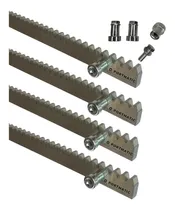 Comprar Cremallera Acero Hierro Motor Portón 4mtx10mm Ppa Seg Gelb