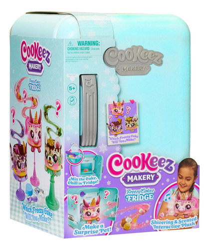 Peluche Interactivo Freezy Cakez Mezcla Y Decora Tu Amigo