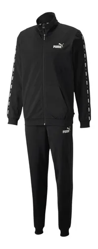 Puma Tape - Negro - Pantalón Chándal Hombre