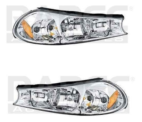 Par Juego Faros Ford Contour 1998 - 2000 Depo Sxc