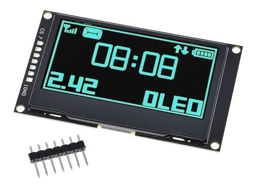 Módulo Pantalla Lcd Oled Ssd1309 2.4  128x64 I2c Spi Arduino