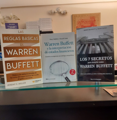 Warrenn Buffett - Pack (x3) Mercados Financieros. Finanzas