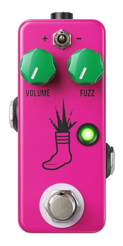 Pedal Efecto Jhs Mini Foot V2 Fuzz Para Guitarra