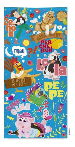 Toallon Infantil Microfibra 60x120cm Piñata Disney Babymovil