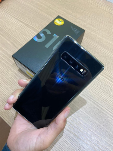 Samsung S10 Preto 128gb Dual Chip C/ Garantia
