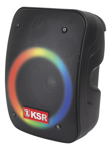 Bocina Bluetooth Recargable Negra 6.5 Pulgadas Ksr