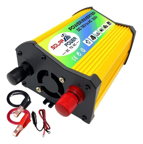 Inversor De Tensión Generador Portátil Amarillo 110v A