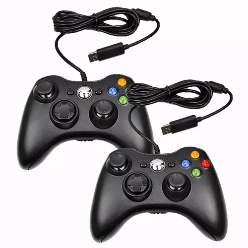 Controle Com Fio Para Xbox 360 Notebook Computador