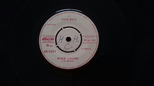 Single Mike Laure - Pica Pica. L