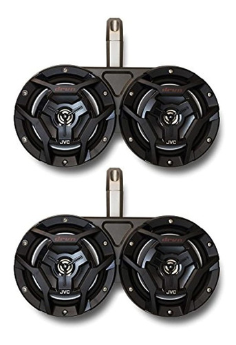 Kicker Marine Kmted Black Tower Carcasas Compatibles Con (4)