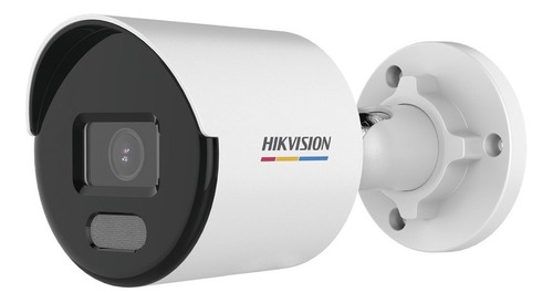 Camara Hikvision Bala Ip 2 Mp Color 24 Hrs Poe 2.8 Mm