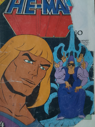 He-man-amos Del Universo-ledafilms-historiera-comic--1980 (Usado)