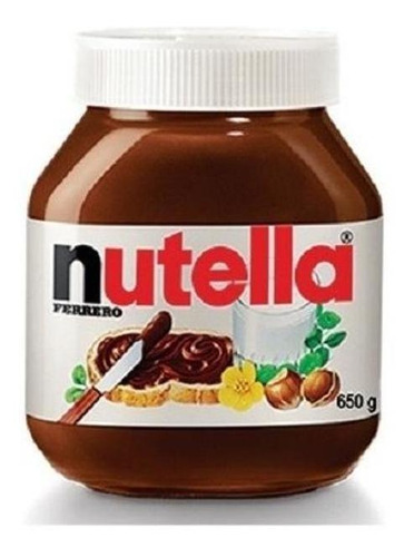 Creme De Avelã Nutella Pote Com 650g Ferrero