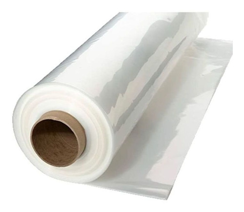 Rollo De Nylon Transparente 5 X 4 Metros De 200 Micrones 