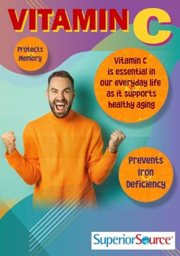 Superior Source Vitamina C 500mg Tabletas Sublinguales 90