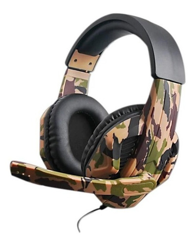 Auriculares Gamer Camuflados Ideal Ps4 Pc  Tablet Notebook