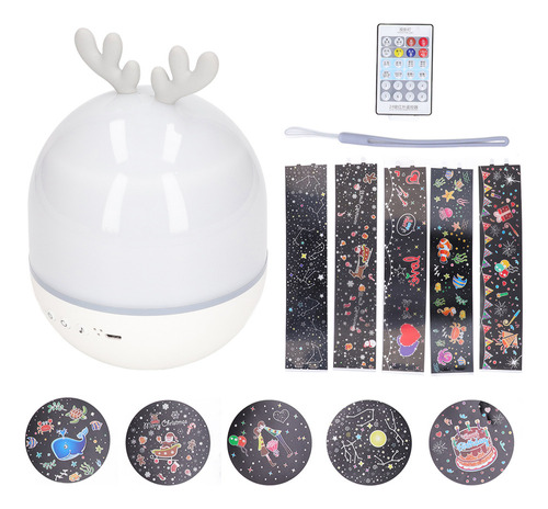 Proyector De Luz Nocturna Para Niños Star Sky Night Light Mu