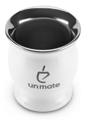 Imagen 5 de 6 de Mate Acero + Yerbera Un Mate 250 Grs
